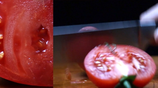 Video Reference: Food, Tomato, Solanum, Fruit, Plant, Vegetable, Produce, Ingredient, Nightshade family, Flesh