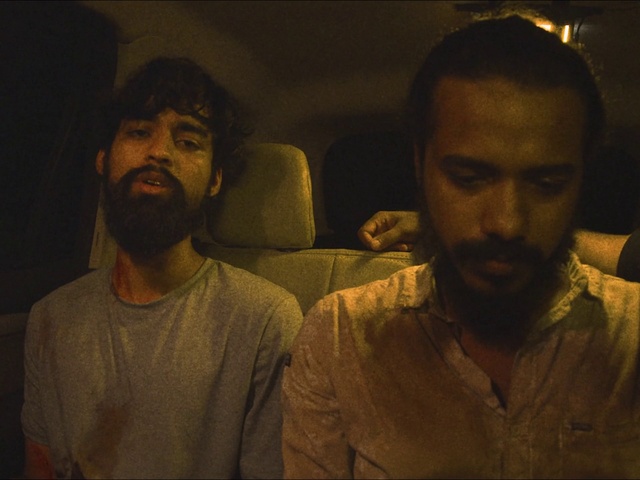 Video Reference: Face, Facial hair, Head, Beard, Forehead, Chin, Human, Portrait, Fun, Night