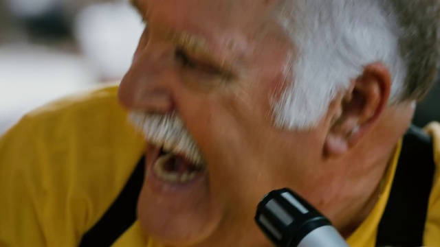 Video Reference: Face, Nose, Facial expression, Chin, Head, Ear, Cheek, Facial hair, Forehead, Organ