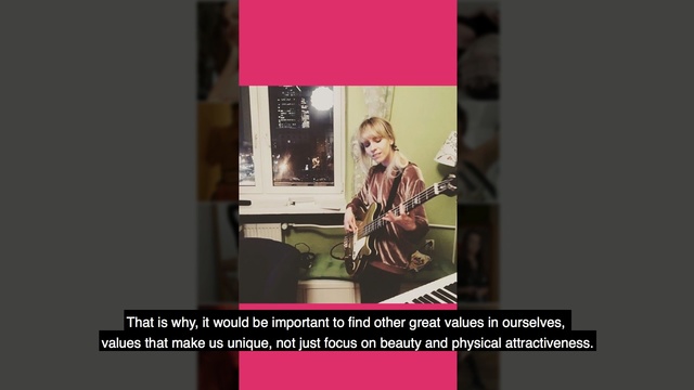 Video Reference: Text, Font, Adaptation, Room, Photo caption, Photography, Advertising, Graphic design, Magenta, Presentation