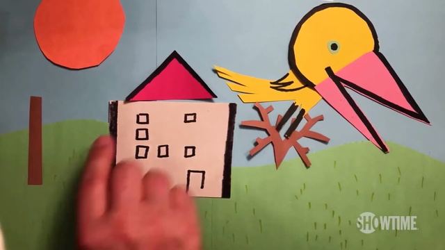 Video Reference: red, pink, vertebrate, text, art, beak, font, illustration, water bird, angle, Person