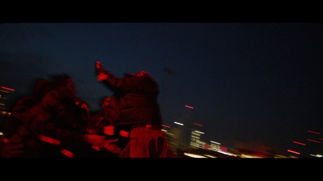 Video Reference: red, entertainment, darkness, sky, night, performance, concert, crowd, event, atmosphere