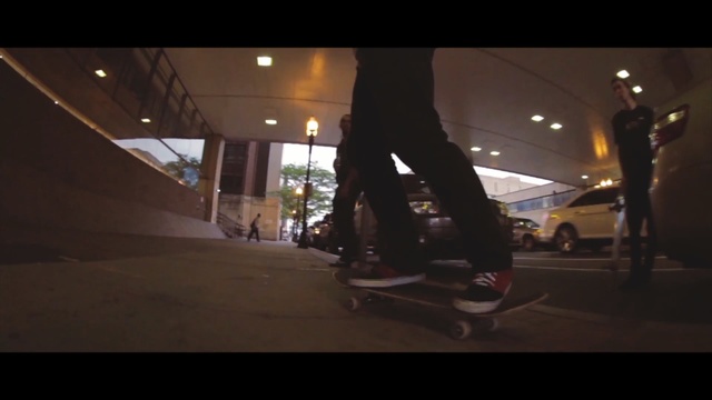 Video Reference: mode of transport, fisheye lens, photography, skateboarding, skateboarder, darkness, boardsport, extreme sport, recreation, skateboard