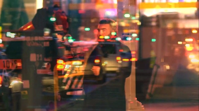 Video Reference: night, light, urban area, city, lighting, street, evening