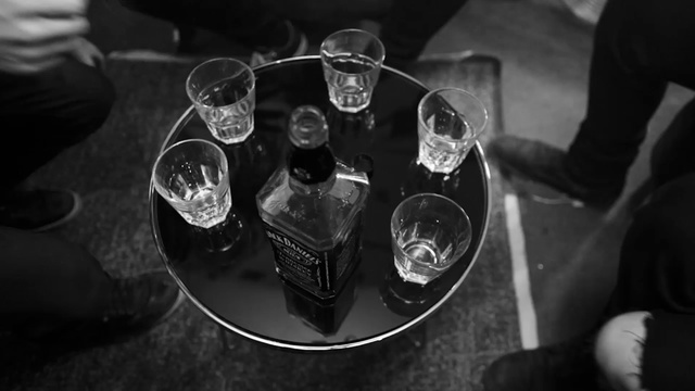 Video Reference: Black-and-white, Drink, Monochrome photography, Photography, Pint glass, Alcohol, Drinkware, Glass, Monochrome, Liqueur