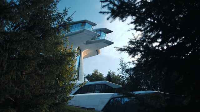 Video Reference: Architecture, House, Property, Sky, Home, Building, Tree, Real estate, Estate, Roof