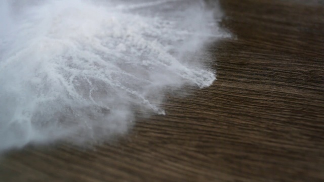 Video Reference: Wave, Fur, Textile, Outdoor, Water, Surfing, Riding, Man, Wet, Suit, Snow, Large, Laying, Ocean, Smoke, Board, Beach, Waterfall