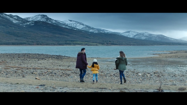 Video Reference: mountainous landforms, wilderness, sky, mountain, loch, water, lake, highland, fell, mountain range, Person