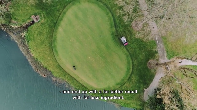 Video Reference: Sport venue, Aerial photography, Land lot, Water resources, Golf course, Birds-eye view, Terrain, Landscape, Photography, Watercourse