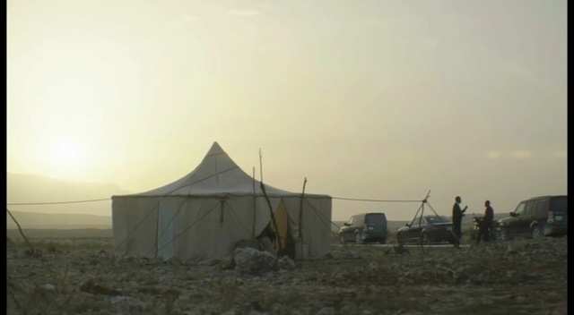 Video Reference: Tent, Atmospheric phenomenon, Morning, Ecoregion, Steppe, Sky, Rural area, Landscape, Yurt, Plain