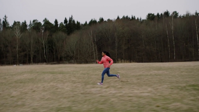 Video Reference: Fun, Running, Recreation, Grass, Tree, Landscape, Play, Sports, Plain, Competition event