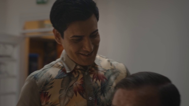 Video Reference: Hair, Neck, Forehead, Human, Screenshot, Black hair, Jaw, Chest, Ear