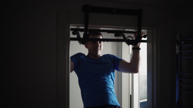 Video Reference: Shoulder, Standing, Joint, Arm, Physical fitness, Muscle, Chin, Strength training, Exercise equipment, Pull-up