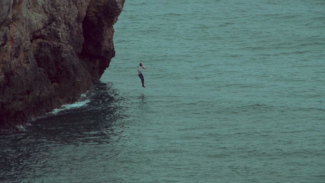 Video Reference: Sea, Water, Ocean, Cliff, Rock, Terrain, Coast, Coastal and oceanic landforms, Wave, Klippe
