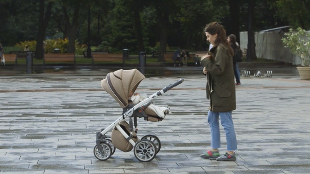 Video Reference: Baby carriage, Product, Baby Products, Vehicle