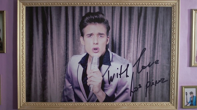 Video Reference: Photograph, Snapshot, Forehead, Picture frame, Photography, Art, Autograph, Smile, Interior design