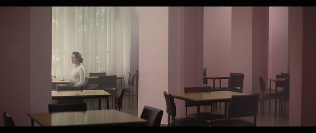 Video Reference: interior design, furniture, table, window, window covering