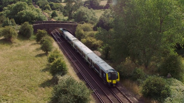 Video Reference: Transport, Railway, Train, Vehicle, Mode of transport, Track, Rolling stock, Public transport, Thoroughfare, Railroad car