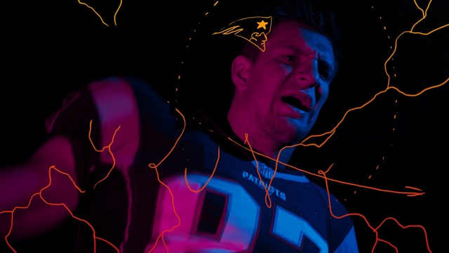 Video Reference: light, neon, darkness, art, computer wallpaper, night, graphics, illustration, space, midnight, Person