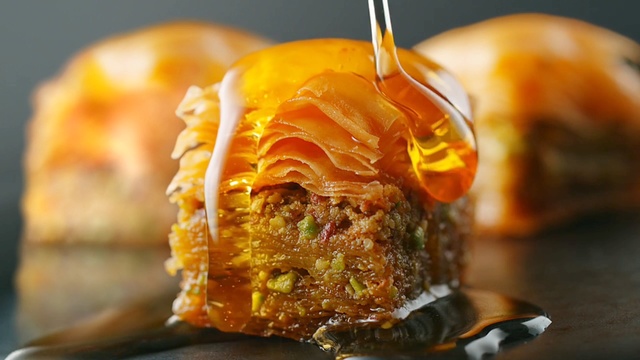Video Reference: Food, Dish, Cuisine, Ingredient, Produce, Dessert, Baklava, Recipe