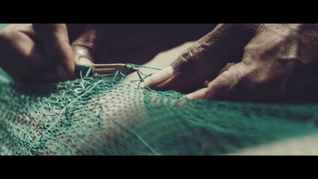 Video Reference: Green, Hand, Net, Textile, Close-up, Knitting, Human, Arm, Finger, Thread