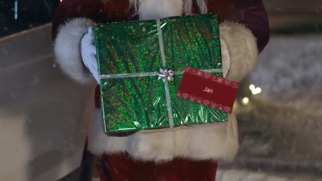 Video Reference: Christmas, Fur, Christmas stocking, Textile, Christmas decoration, Holiday, Wool, Christmas ornament, Interior design