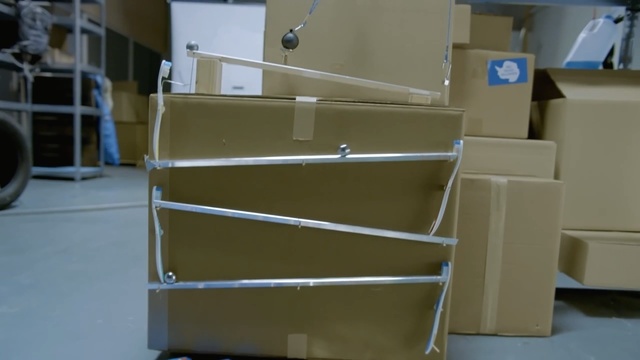 Video Reference: Cardboard, Material property, Box, Furniture, Carton, Plywood