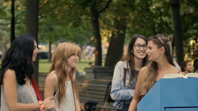 Video Reference: facial expression, girl, lady, beauty, fun, plant, emotion, tree, photography, smile, Person