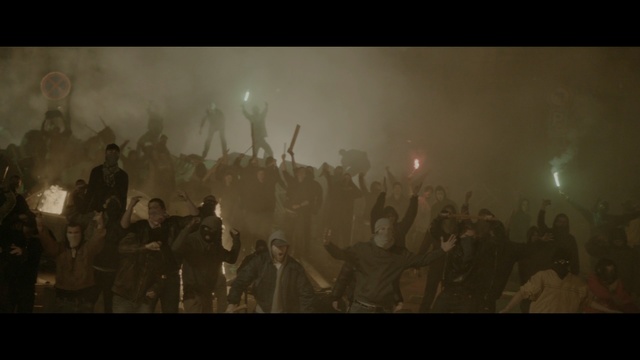 Video Reference: silhouette, night, Person