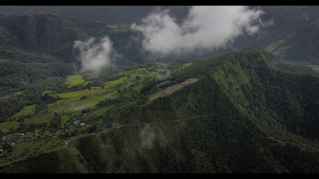 Video Reference: highland, nature, mountain, mountainous landforms, cloud, sky, vegetation, wilderness, atmosphere, ridge