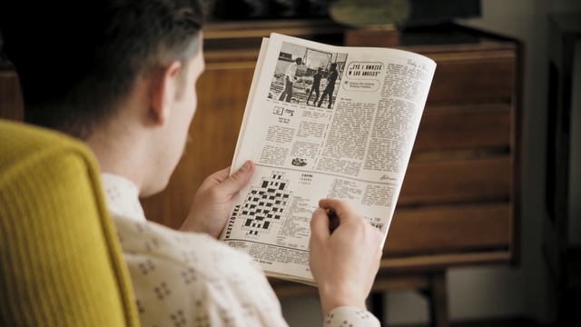 Video Reference: Reading, Font, Person