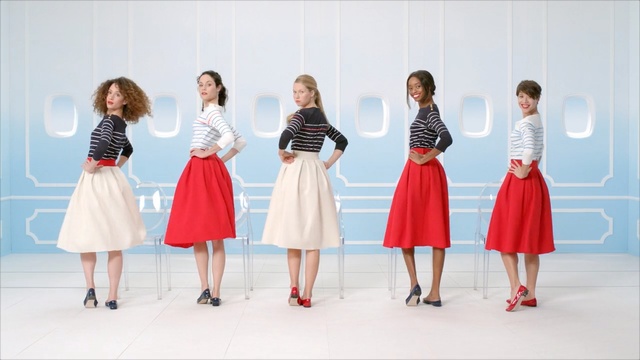 Video Reference: red, dress, girl, fashion, gown, cocktail dress, formal wear, Person
