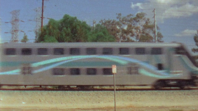 Video Reference: Transport, Train, Vehicle, Railway, Passenger car, Rolling stock, Mode of transport, Public transport, Maglev, Railroad car, Person