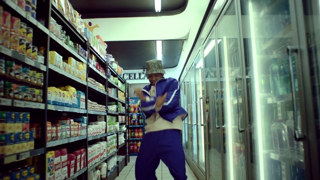 Video Reference: Product, Supermarket, Retail, Convenience store, Grocery store, Building, Aisle, Inventory, Cap