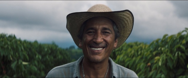 Video Reference: Facial expression, Hat, Smile, Skin, Human, Headgear, Cowboy hat, Fashion accessory, Wrinkle, Portrait, Person