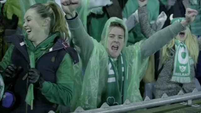 Video Reference: fan, product, crowd, player, competition event, girl, event, Person