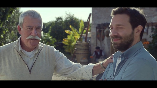 Video Reference: Photograph, Facial expression, Conversation, Movie, Adaptation, Human, Screenshot, Smile, Eye, Facial hair