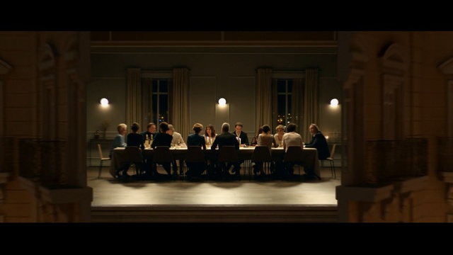 Video Reference: darkness, musical instrument accessory, screenshot, midnight, night, scene, Person