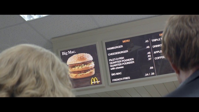 Video Reference: Fast food, Advertising, Display advertising, Screenshot