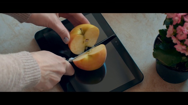 Video Reference: Food, Fruit, Apple, Plant, Produce, Peach, Rose family