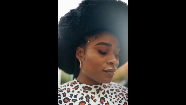 Video Reference: Hair, Hairstyle, Face, Afro, Eyebrow, Forehead, Black hair, Head, Nose, Beauty