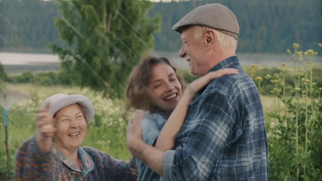 Video Reference: Human, Adaptation, Gesture, Grandparent, Photography, Plant, Love, Happy, Farm, Smile