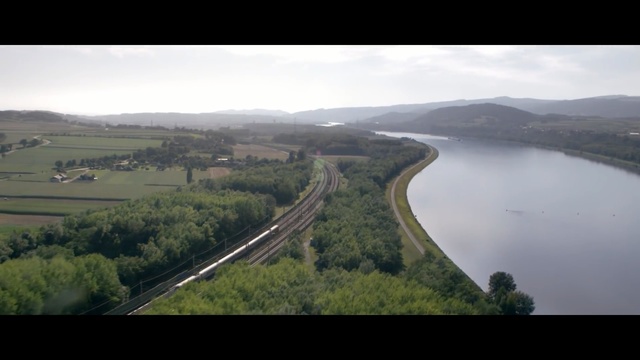 Video Reference: Water resources, Nature, Highland, Water, Aerial photography, Reservoir, Atmospheric phenomenon, River, Hill, Road