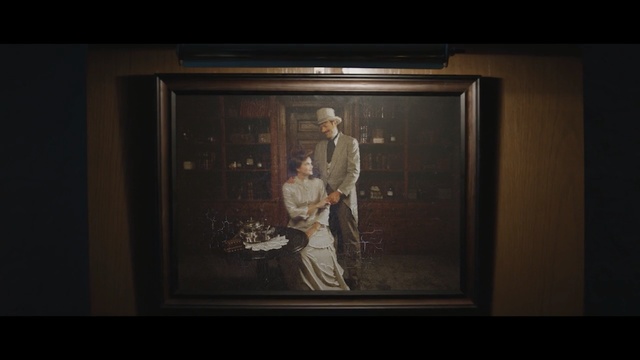 Video Reference: Photograph, Snapshot, Photography, Visual arts, Portrait, Art, Gentleman, Picture frame, Darkness, Stock photography, Person