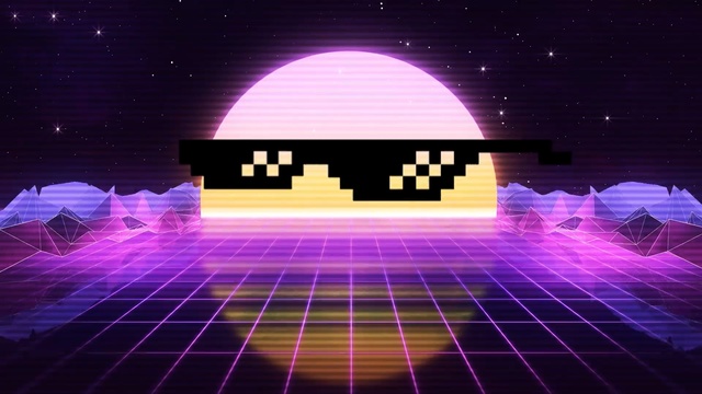 Video Reference: Purple, Light, Violet, Sky, Technology, Games, Space, Fictional character, Graphic design, Screenshot, Person
