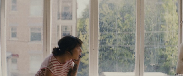 Video Reference: Window, Painting, Tree, Interior design, Glass, Visual arts, Door, Art