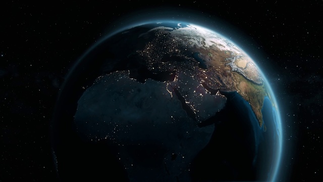 Video Reference: Outer space, Atmosphere, Planet, Astronomical object, Earth, Universe, Space, Darkness, World, Astronomy