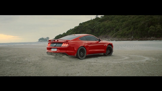 Video Reference: Land vehicle, Vehicle, Car, Automotive design, Coupé, Boss 302 mustang, Shelby mustang, Performance car, Sports car, Muscle car, Forest