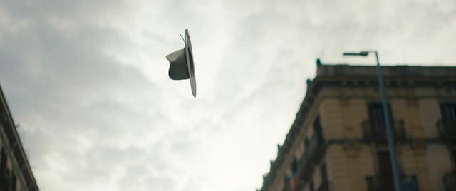 Video Reference: Sky, Blue, Daytime, Cloud, Line, Atmosphere, Architecture, Flag, Meteorological phenomenon, City