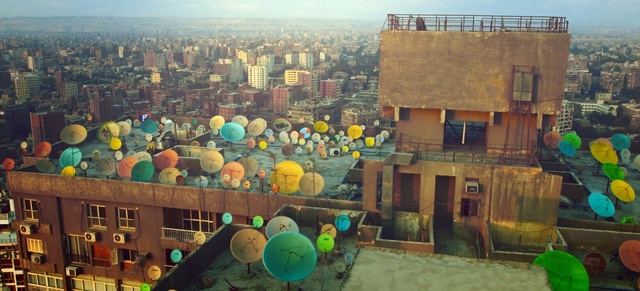 Video Reference: green, wall, city, recreation, tourist attraction, tree, world, fun